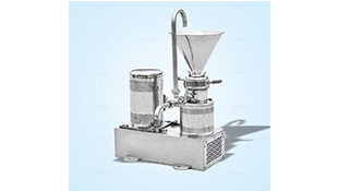 不銹鋼臥式膠體磨，分體式研磨機(jī)展示