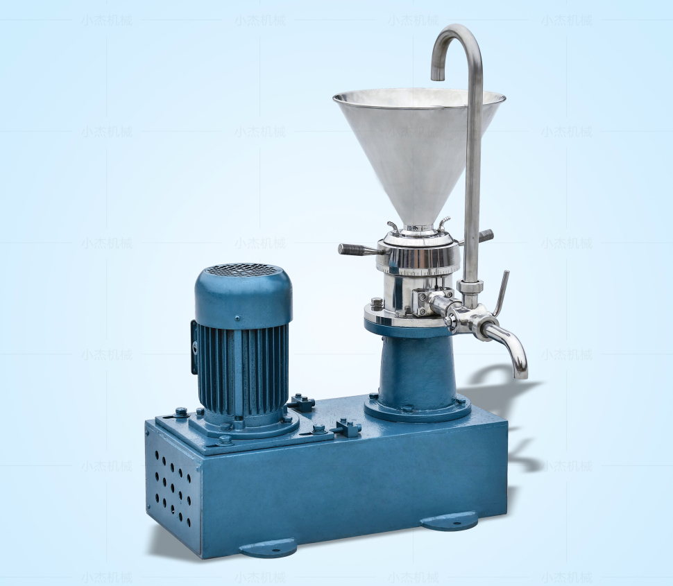 大型花生芝麻醬研磨機，臥式膠體磨價格(圖2)